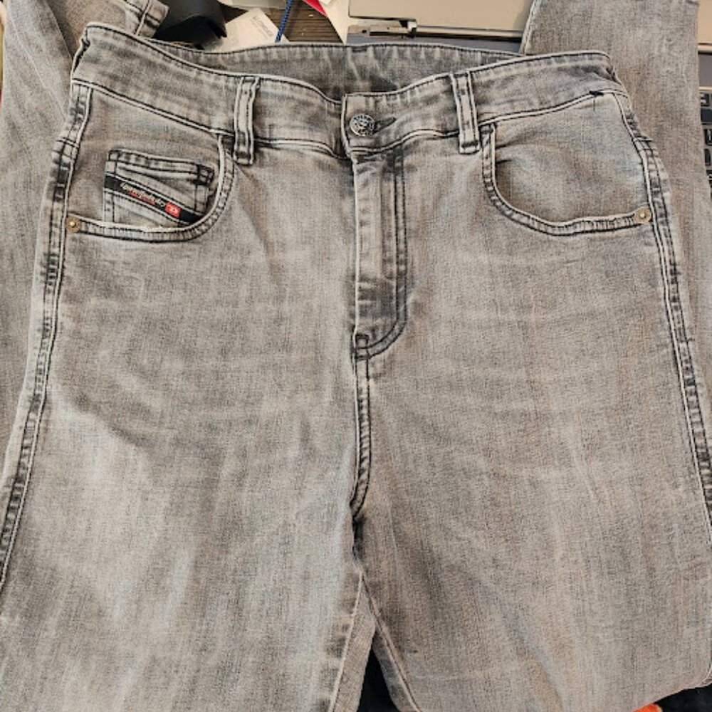 Diesel Women's High Rise Jeans - Black - Picture 5 of 6